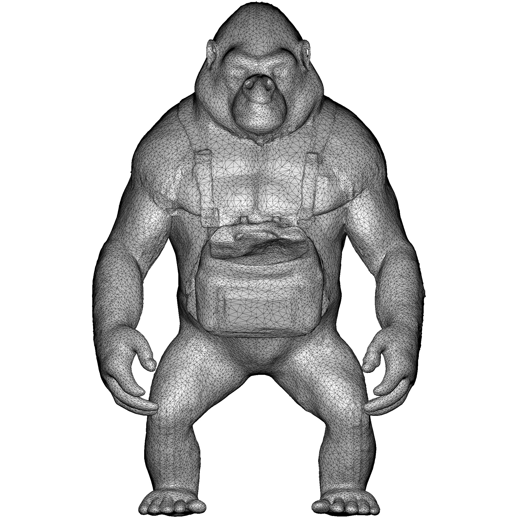 BeastBound Guardians - Anthro Warrior Collection 3D print model_6