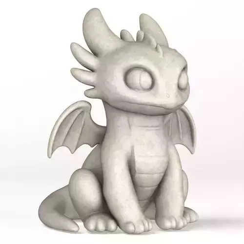 Baby Dragon 3D print model