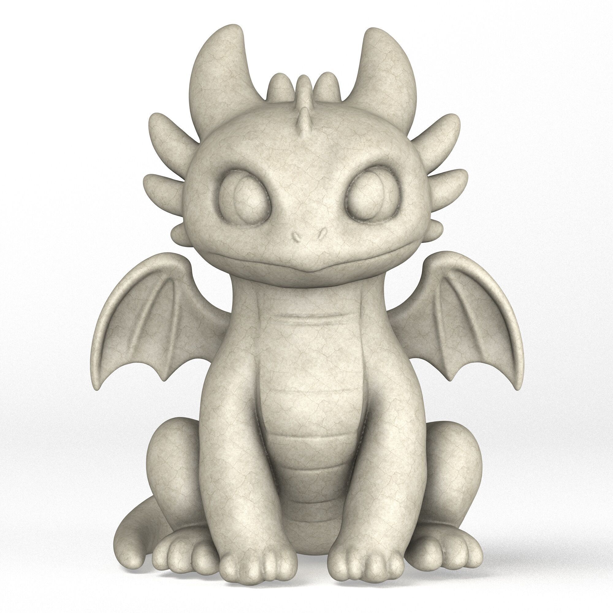Baby Dragon 3D print model_1