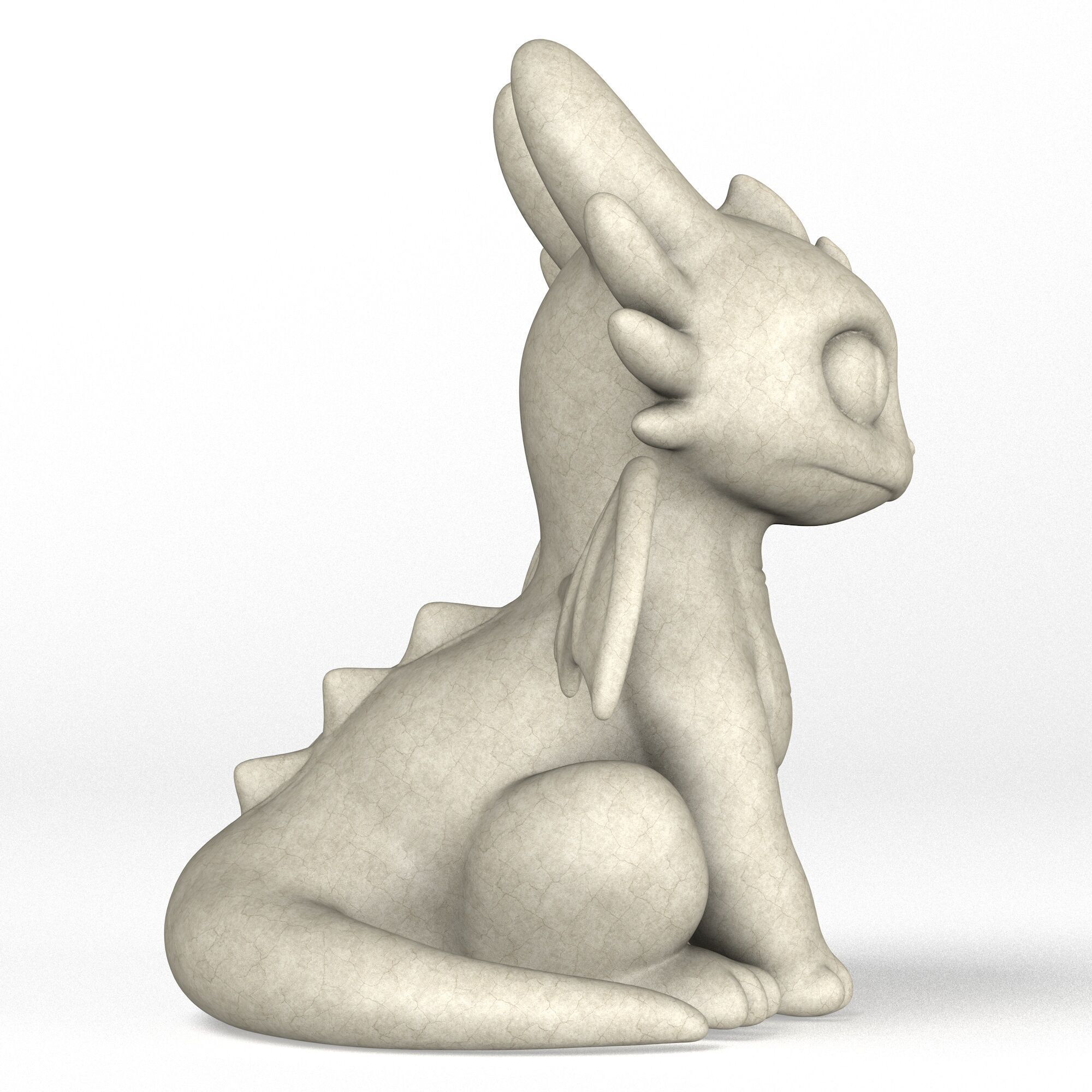 Baby Dragon 3D print model_2