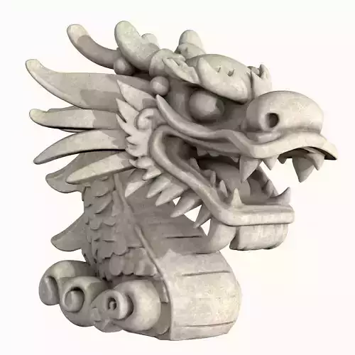 Dragon Head 3D model