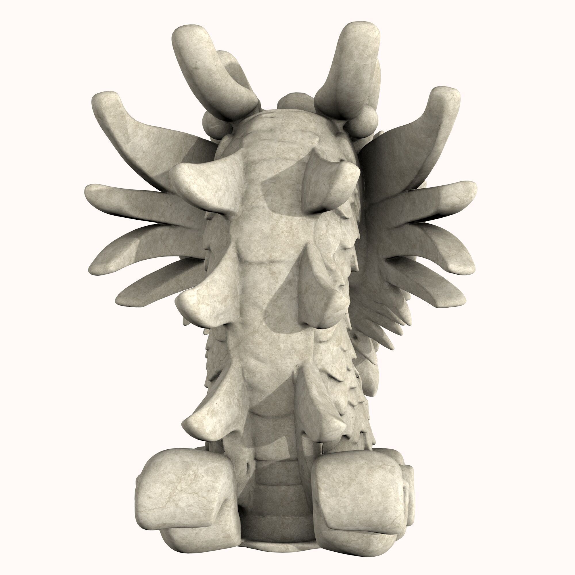 Dragon Head 3D model_5