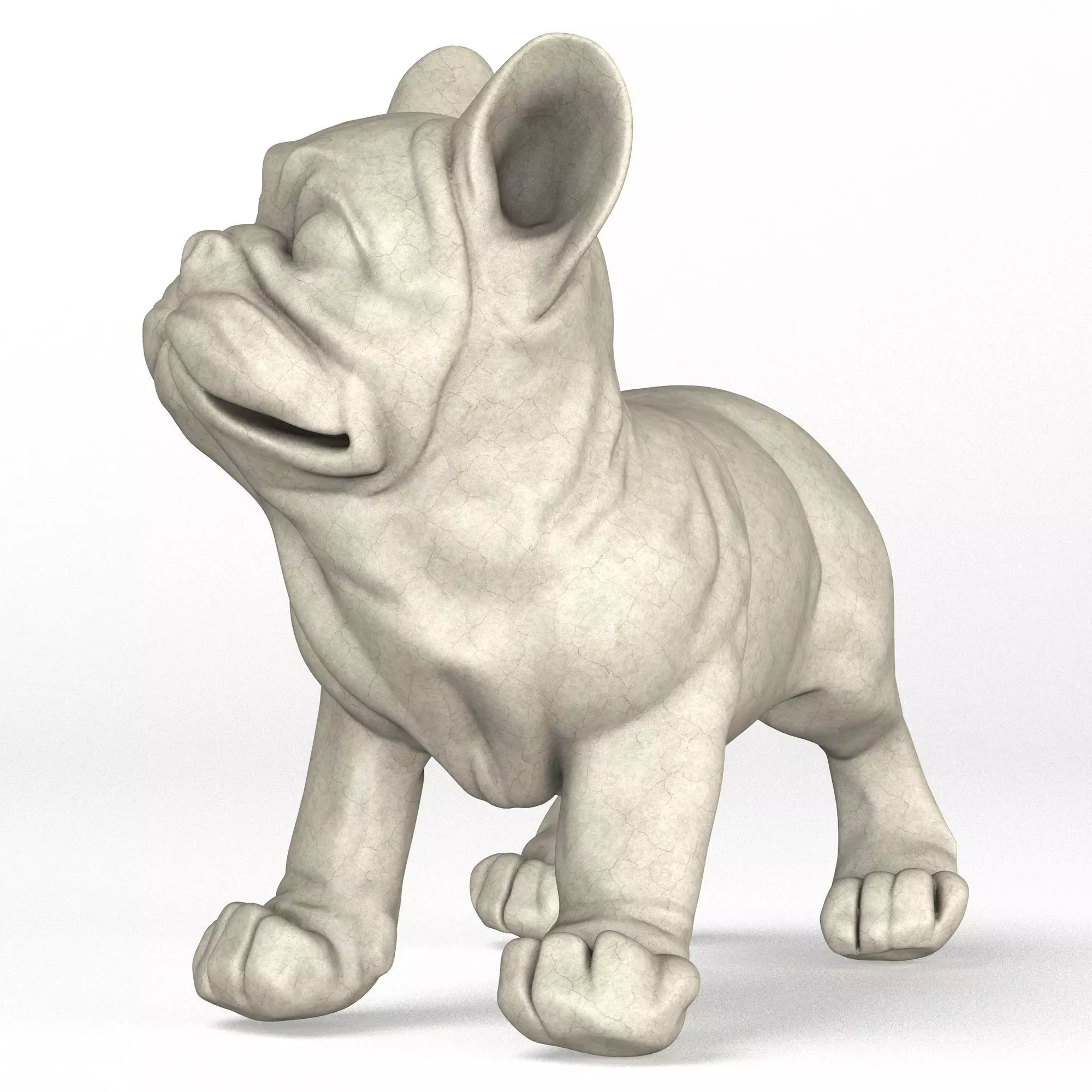 French Bulldog 3D print model