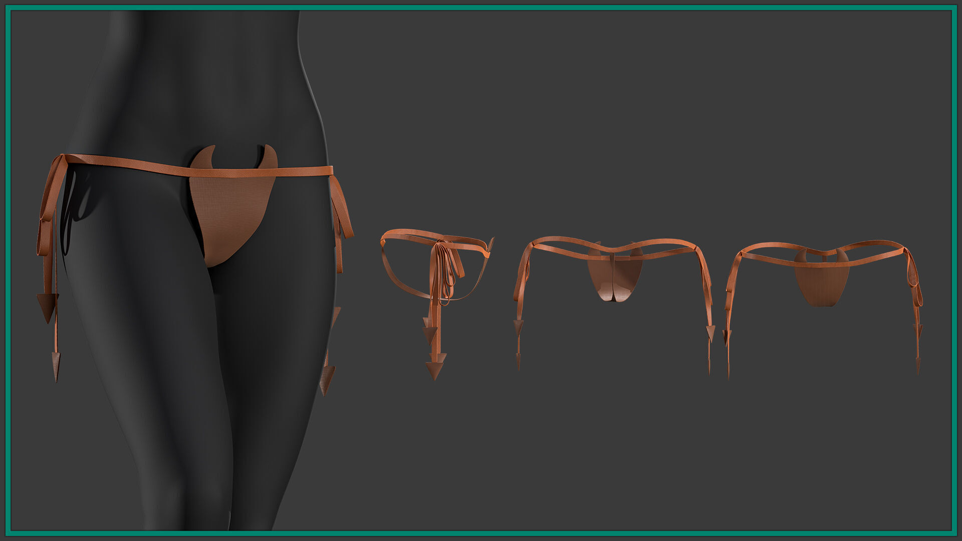 12 female panty-vol2 3D model_5