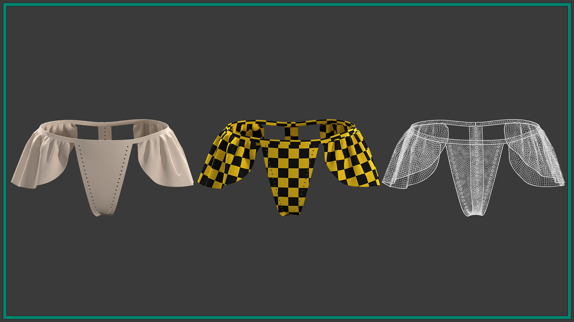 12 female panty-vol2 3D model_13