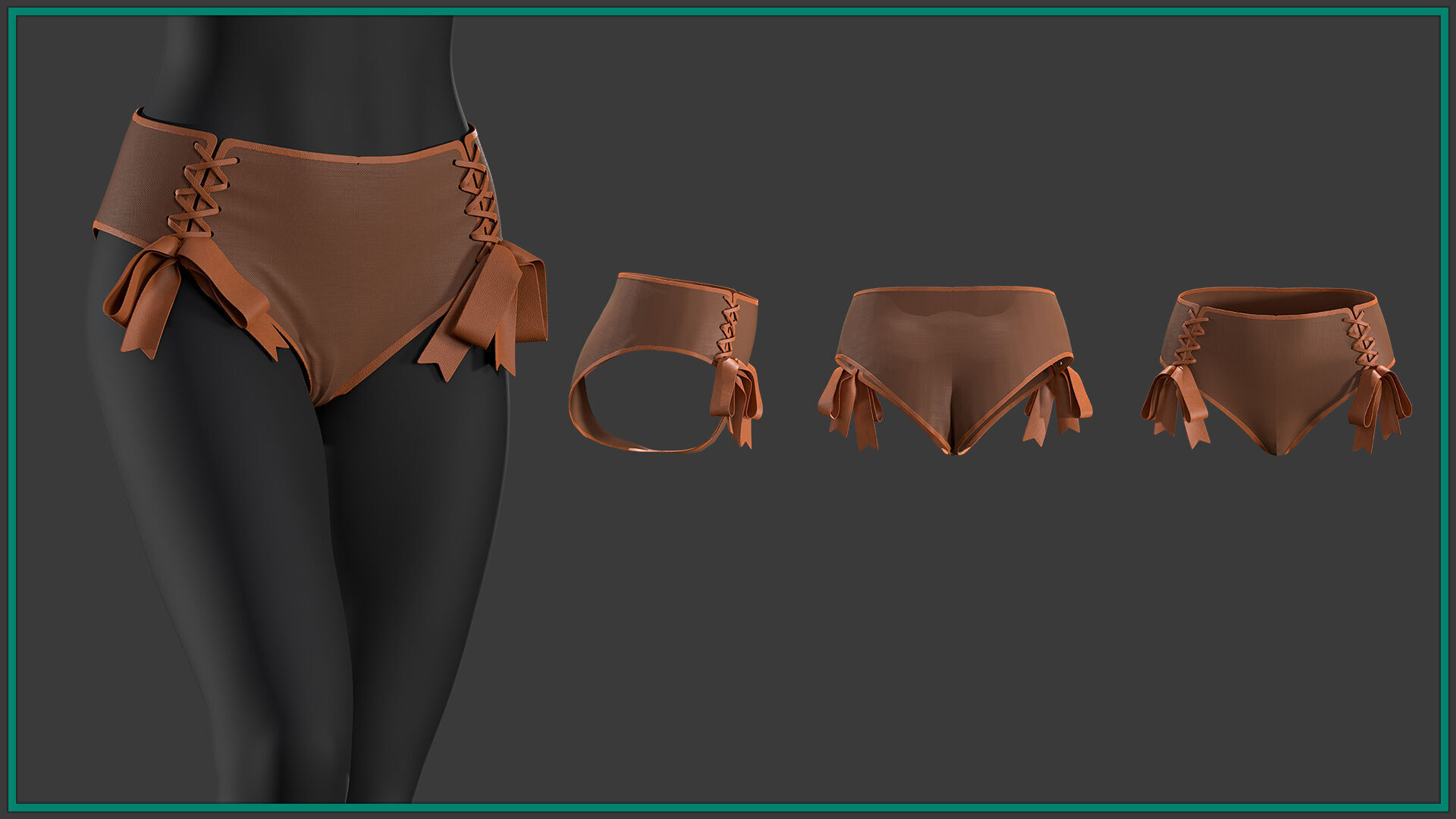 12 female panty-vol2 3D model_7