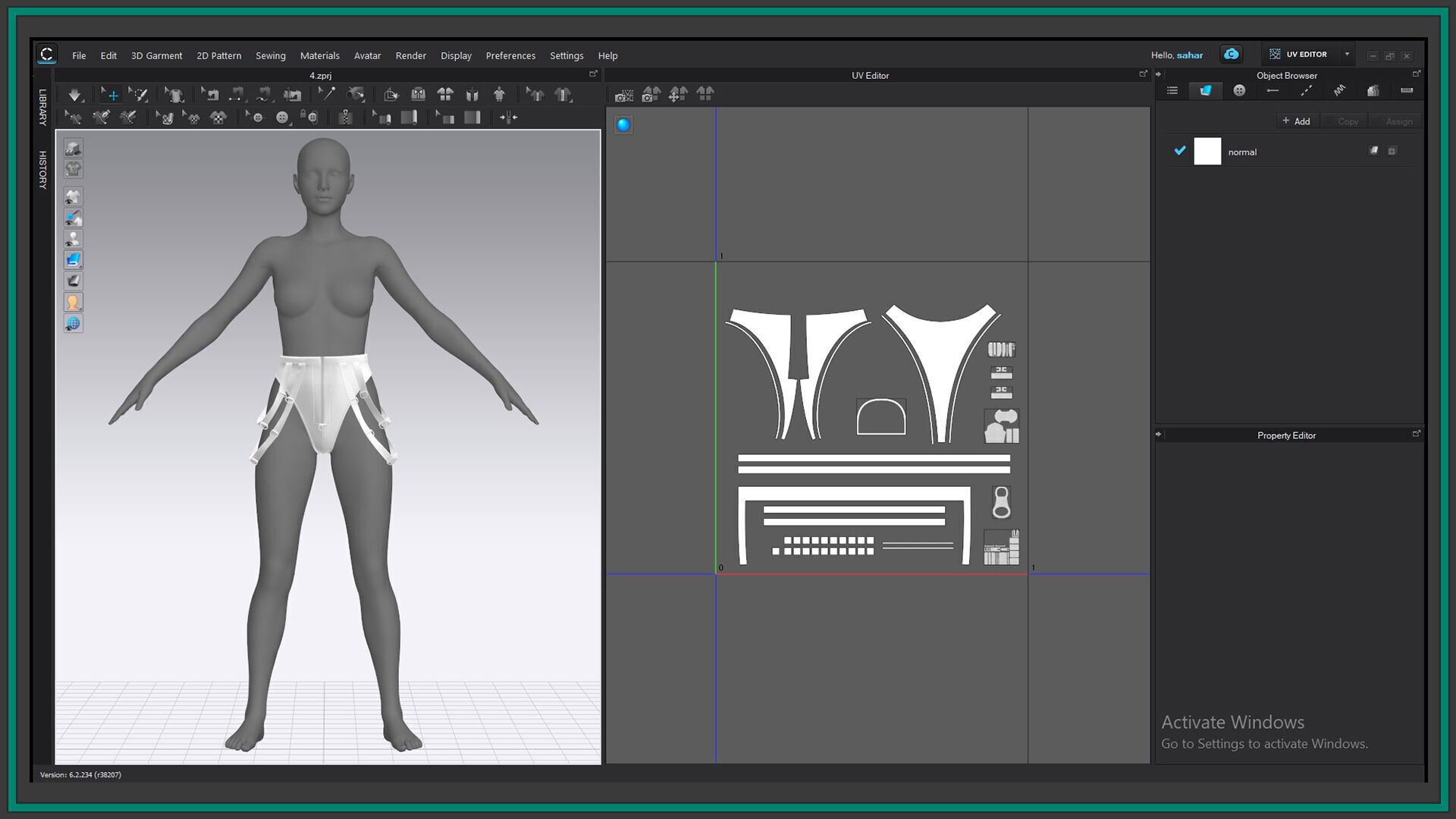12 female panty-vol2 3D model_14
