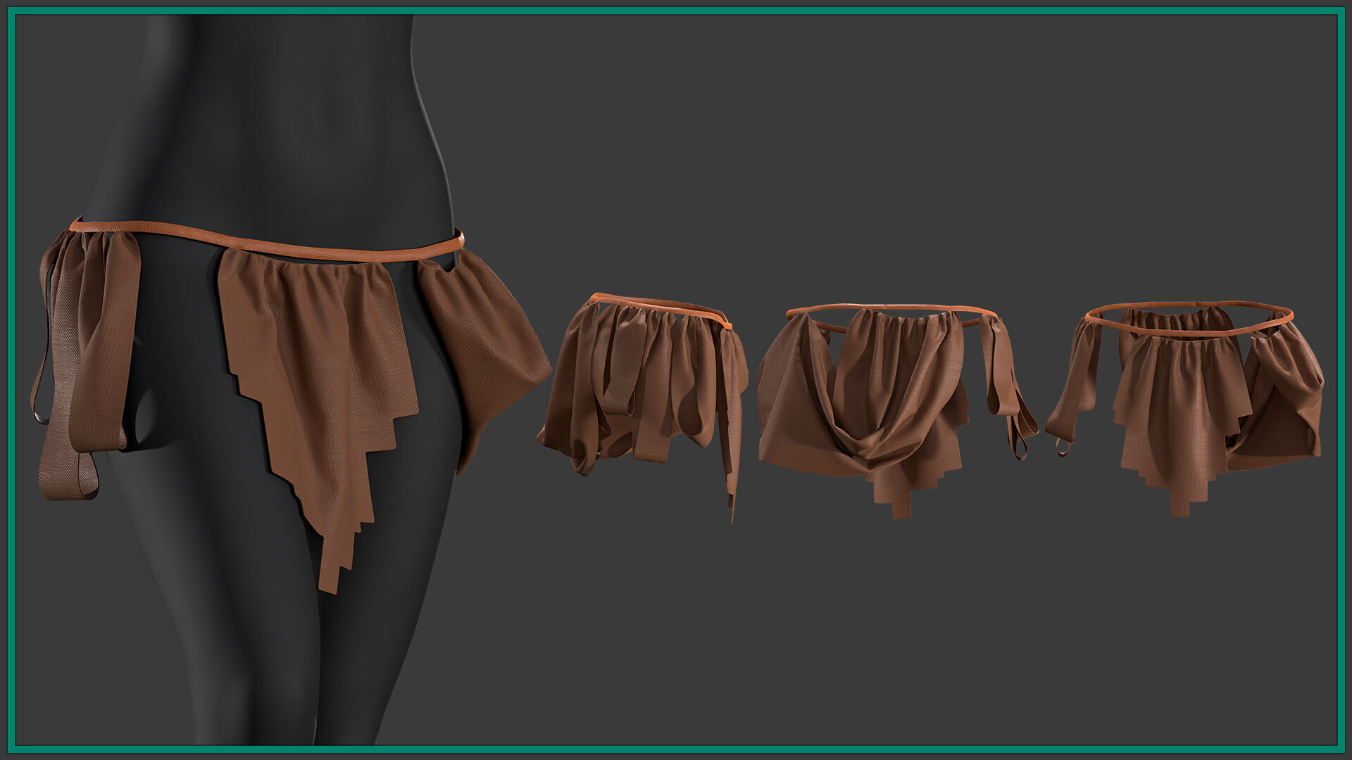 12 female panty-vol2 3D model_9