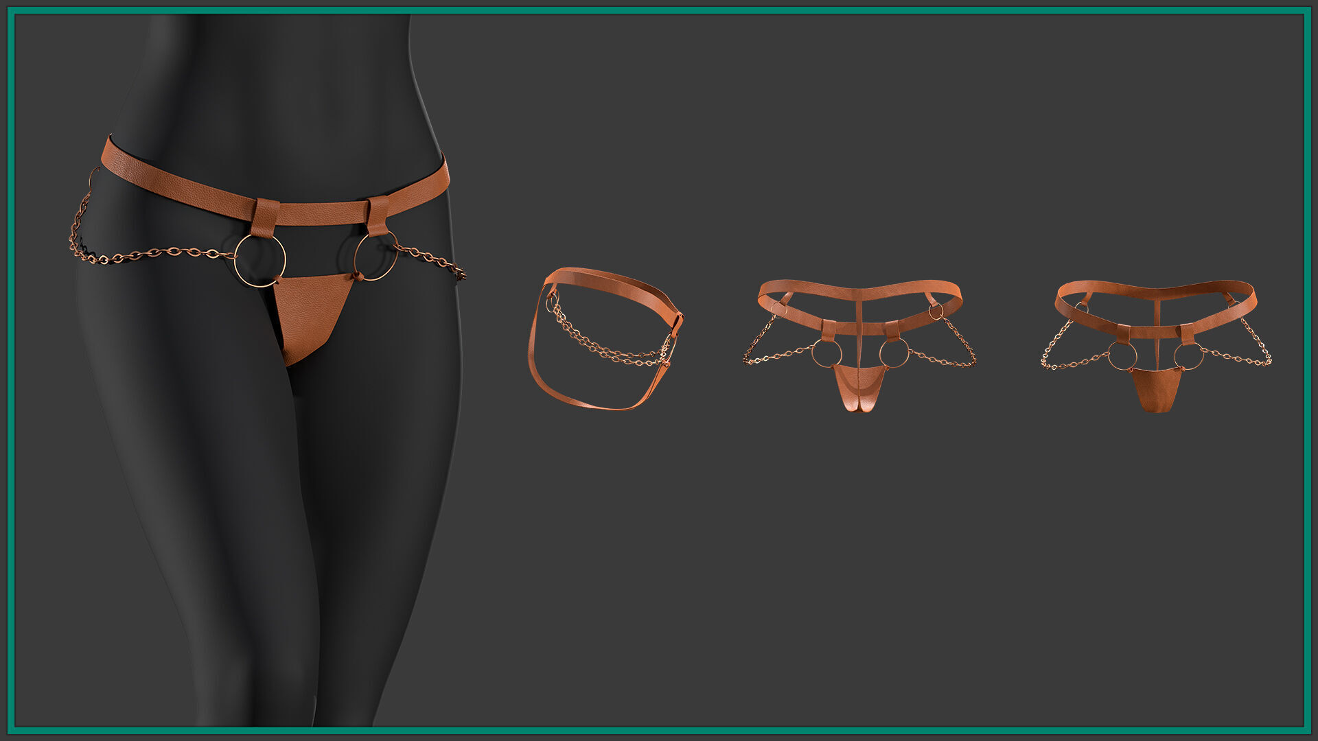 12 female panty-vol2 3D model_8