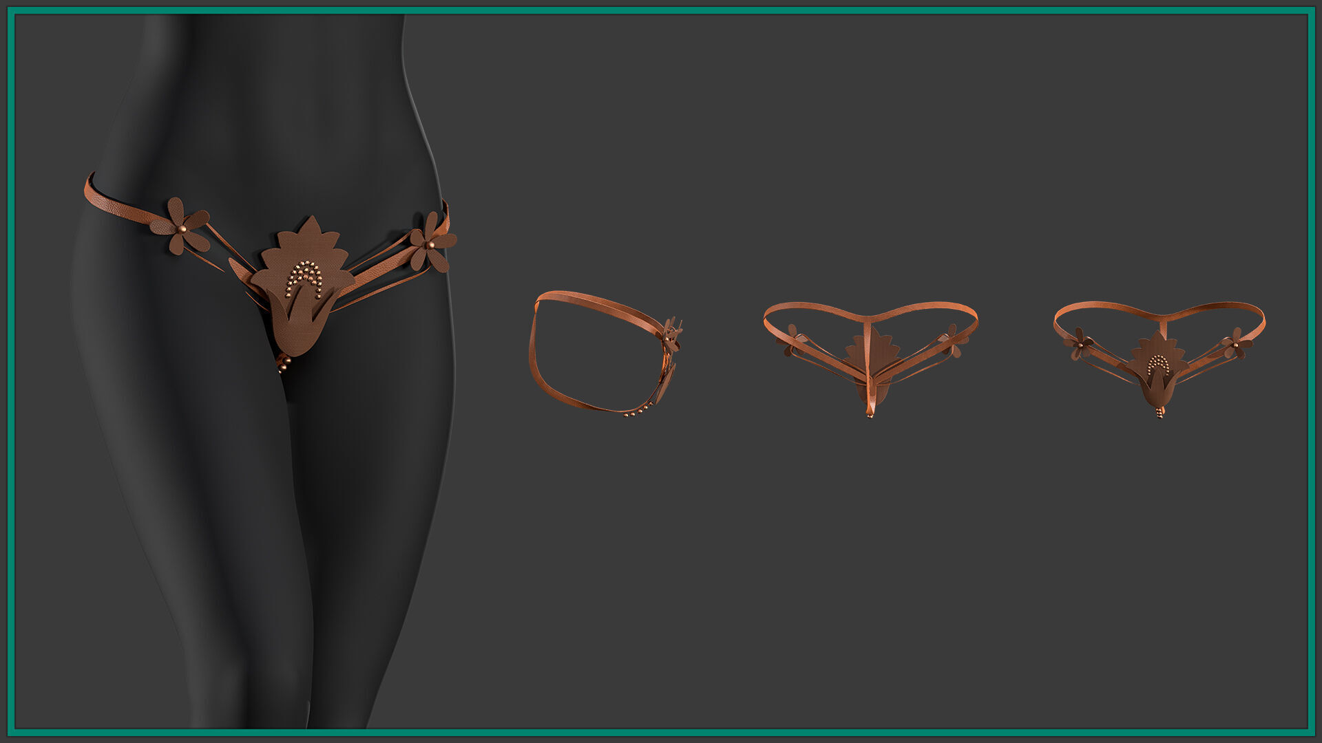 12 female panty-vol2 3D model_10