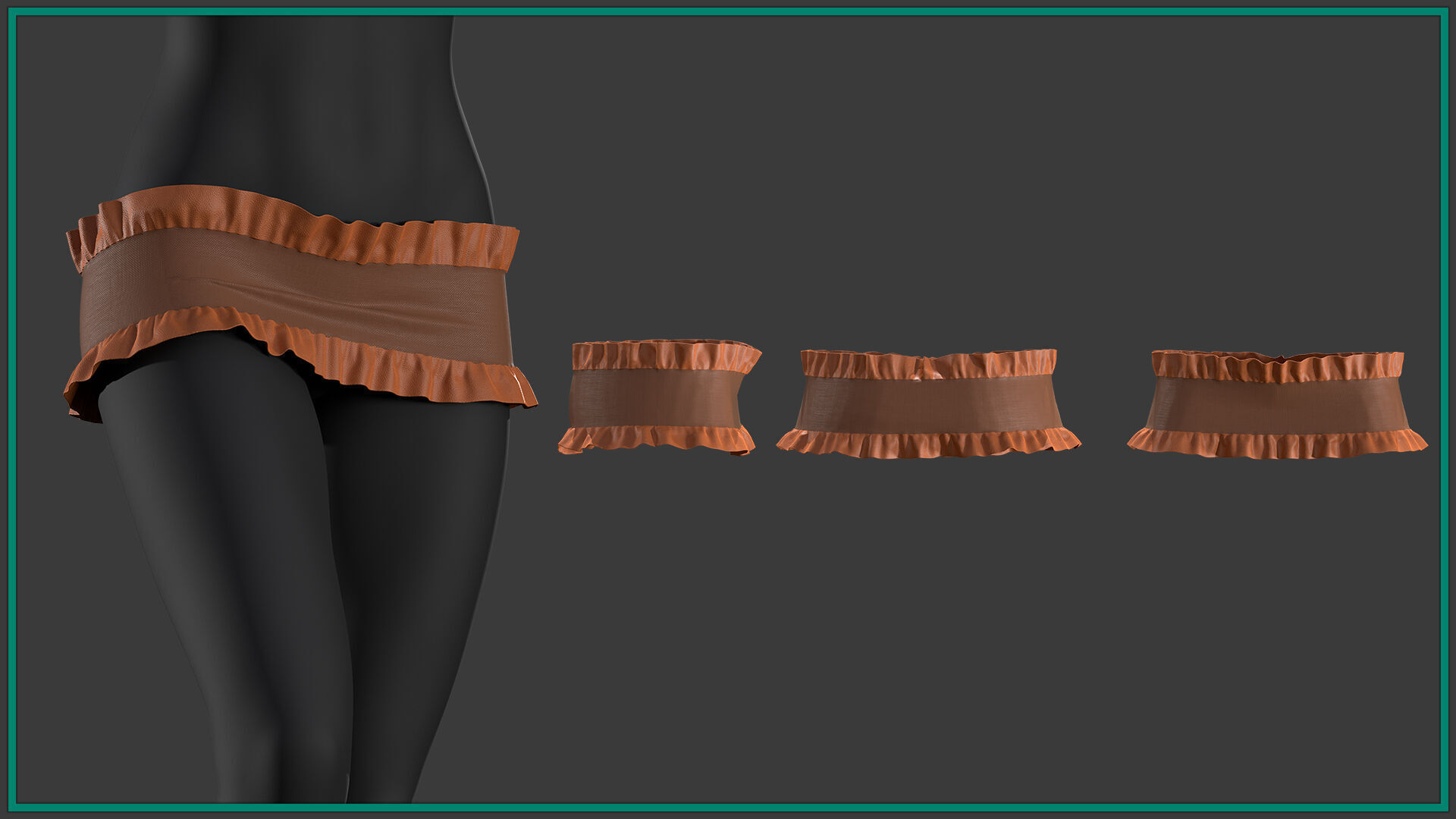 12 female panty-vol2 3D model_1