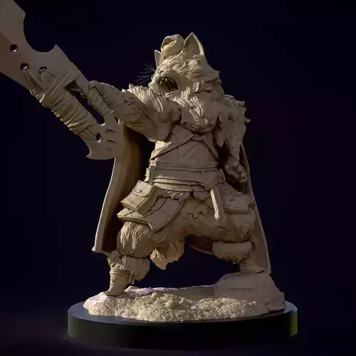 Fan Art Felyne Athos Set - Monster Hunter Scale 1 -10