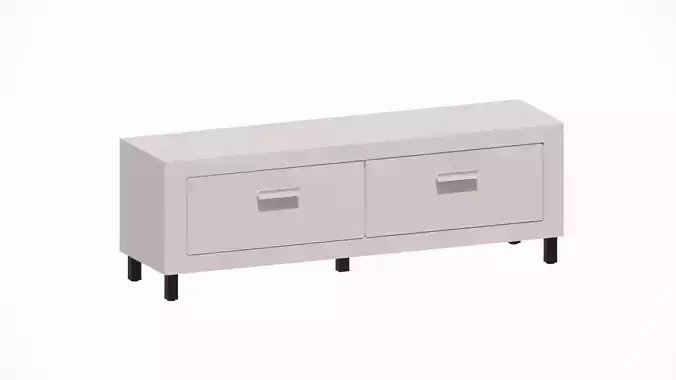 TV Shelf 3D model