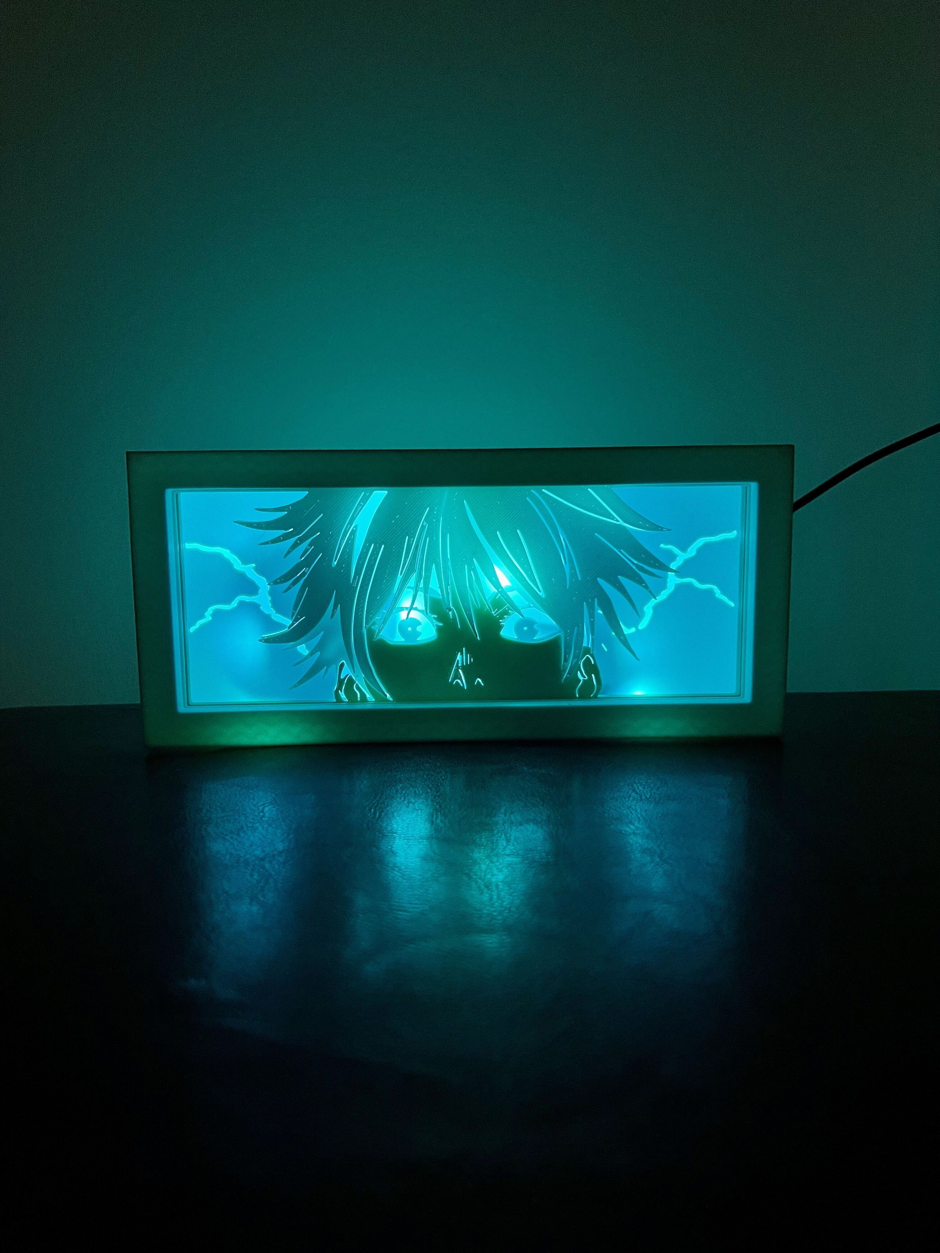 Jujutsu Kaisen - Gojo Satoru LED Lightbox 3D print model_1