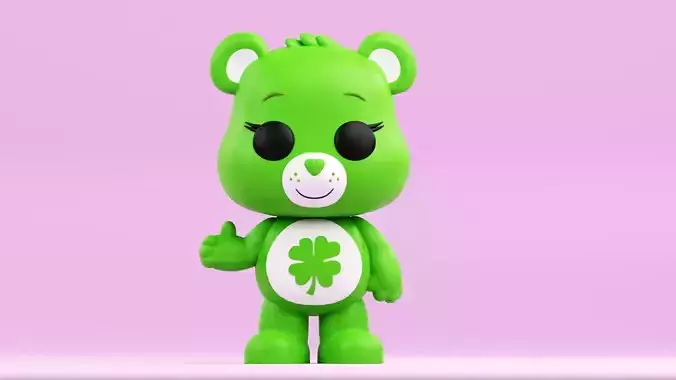 good luck bear funko pop from care bears 3D print model