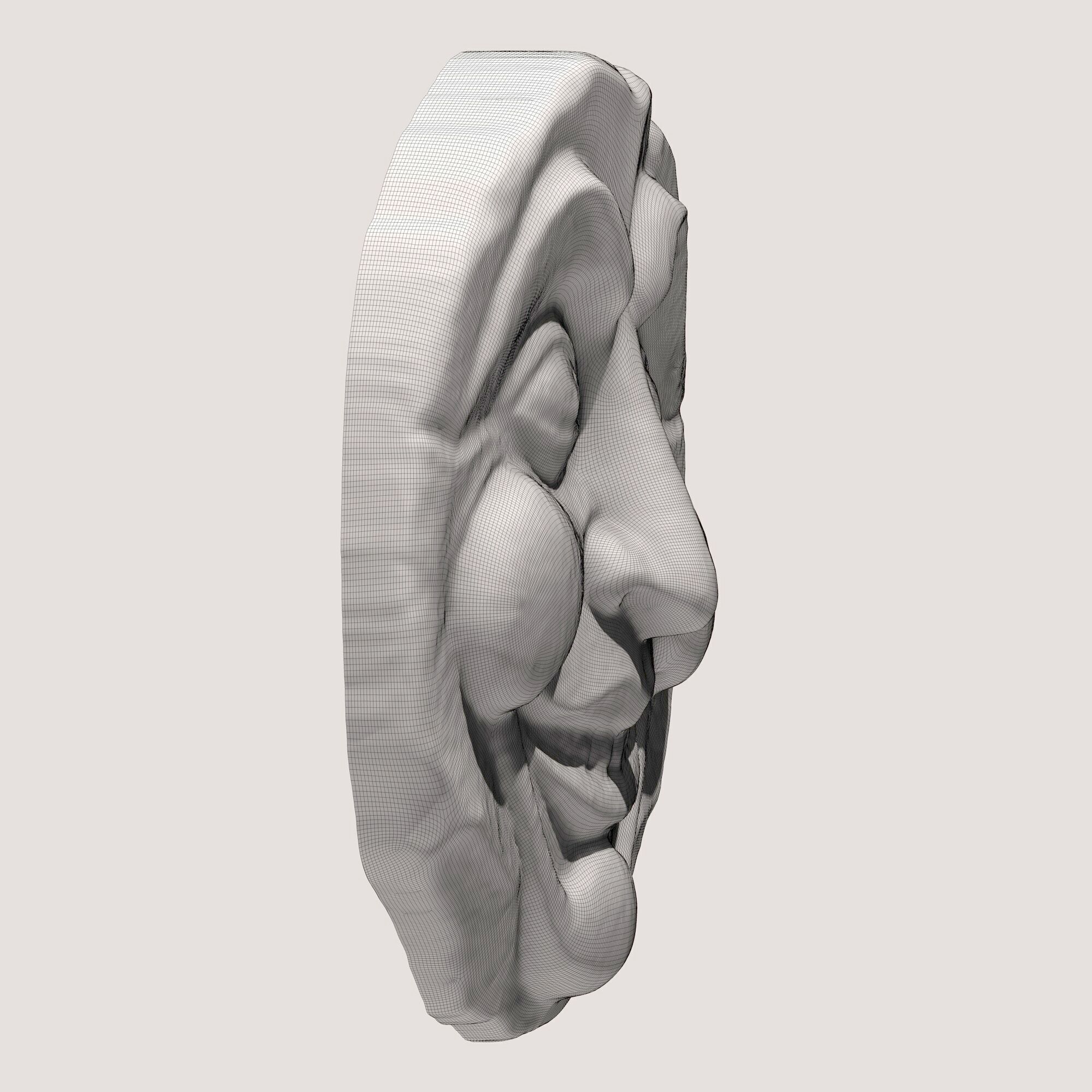 Moon Face 3 3D model_6