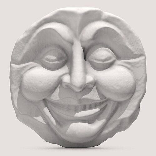 Moon Face 3 3D model