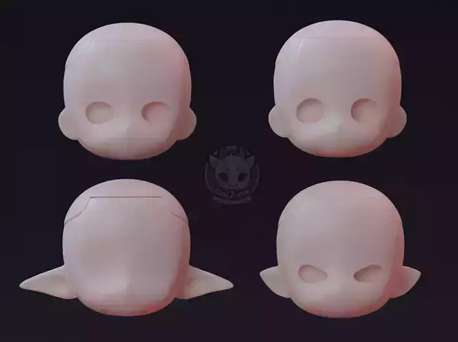 Custom Faceplates for Nendoroid 3D print model