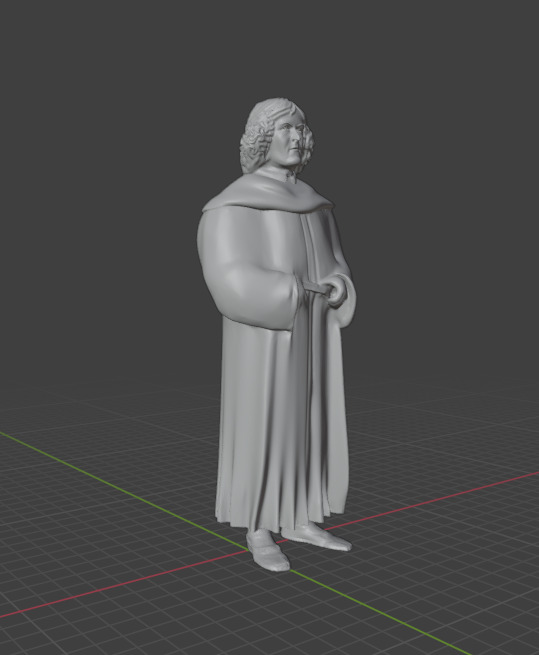 Nicolaus Copernicus 3D print model_17