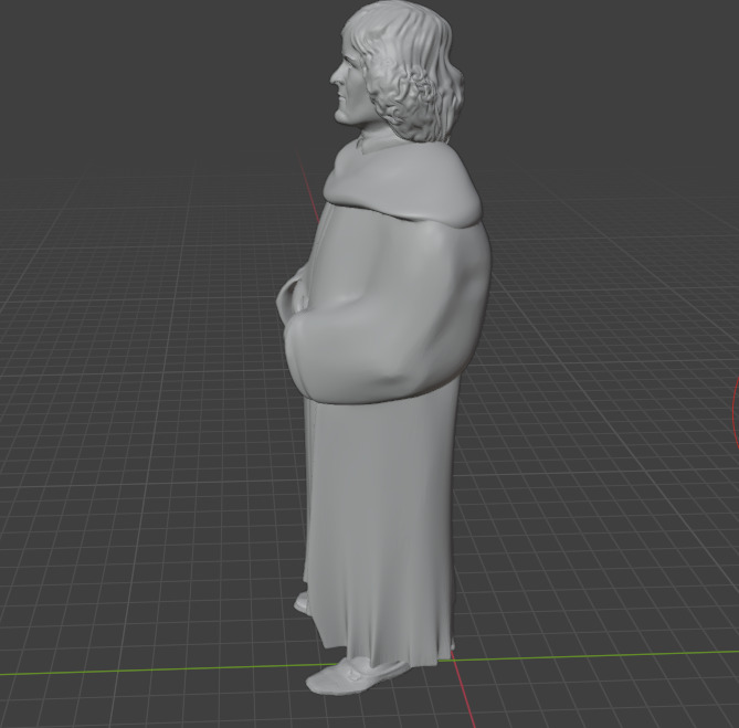 Nicolaus Copernicus 3D print model_2