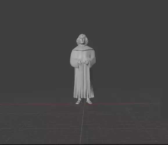 Nicolaus Copernicus 3D print model