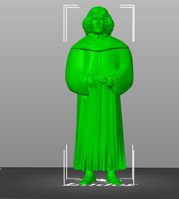 Nicolaus Copernicus 3D print model_15