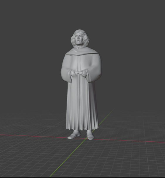 Nicolaus Copernicus 3D print model_8