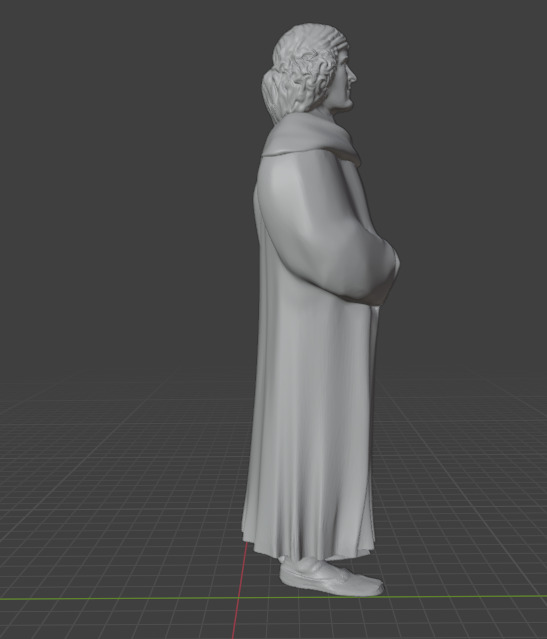 Nicolaus Copernicus 3D print model_19