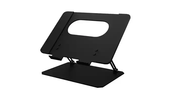 Sleek Ergonomic 3D Laptop Stand  
