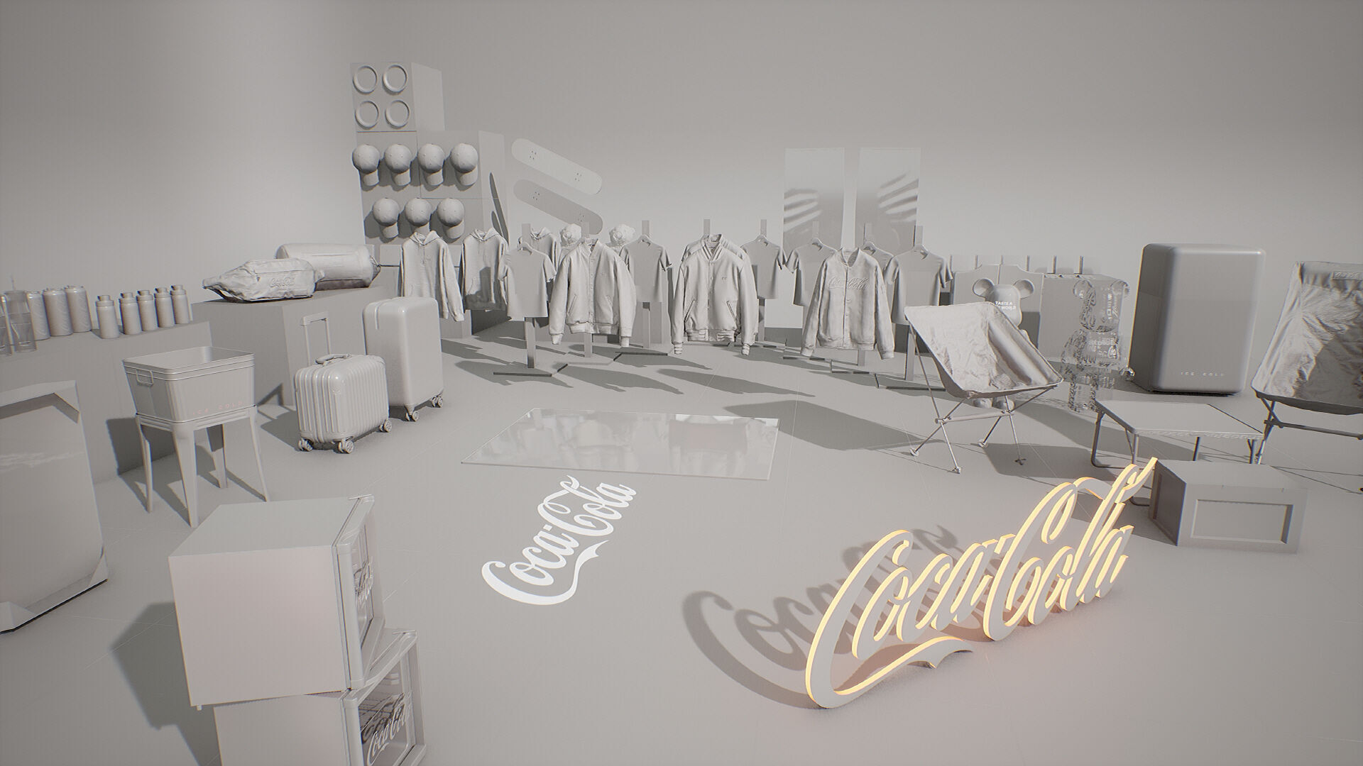 Coca-Cola Brand Merch - 40 Models 3D model_35