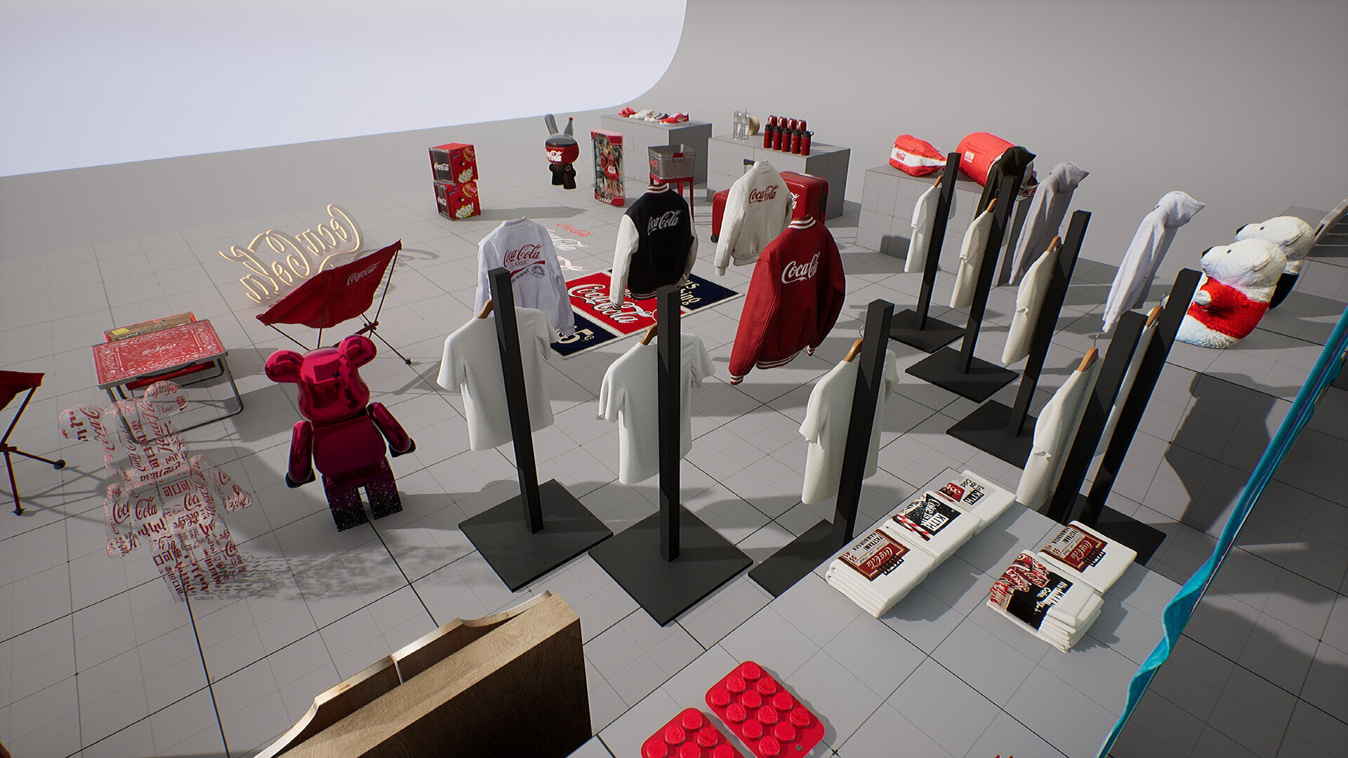 Coca-Cola Brand Merch - 40 Models 3D model_4