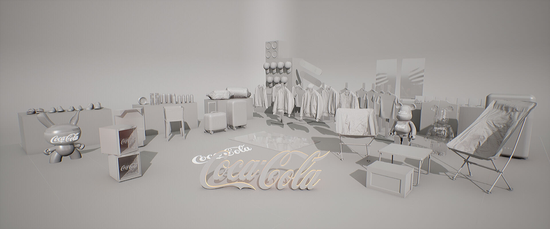 Coca-Cola Brand Merch - 40 Models 3D model_31