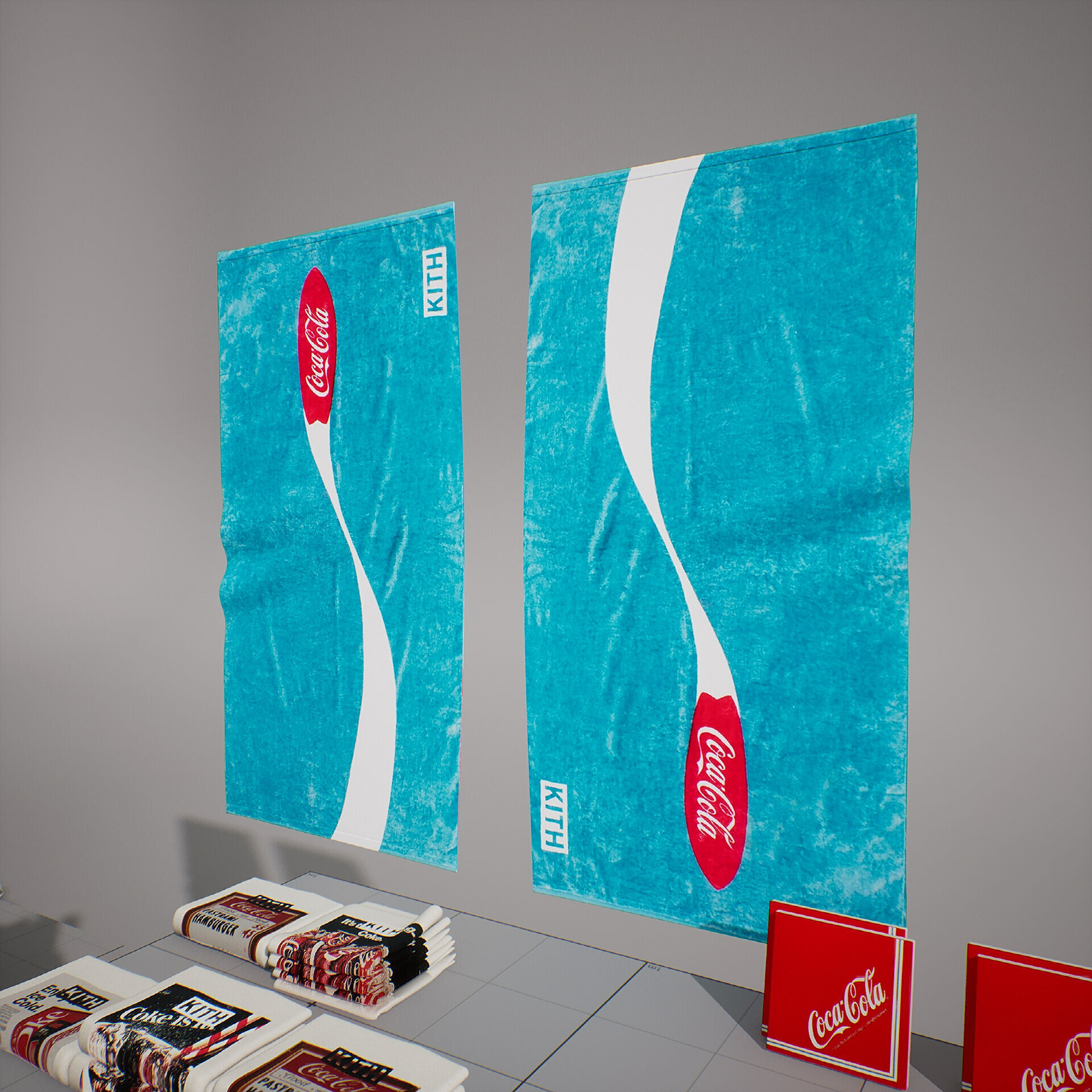 Coca-Cola Brand Merch - 40 Models 3D model_28