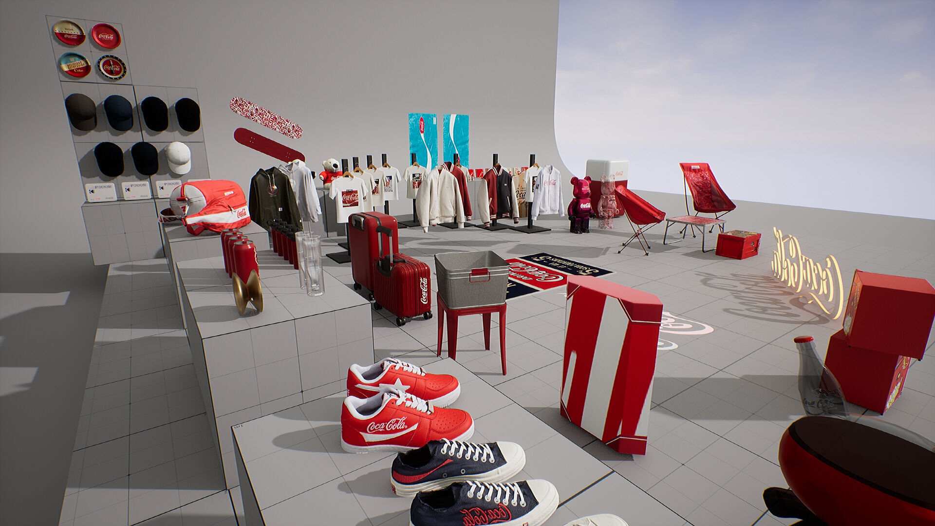 Coca-Cola Brand Merch - 40 Models 3D model_5