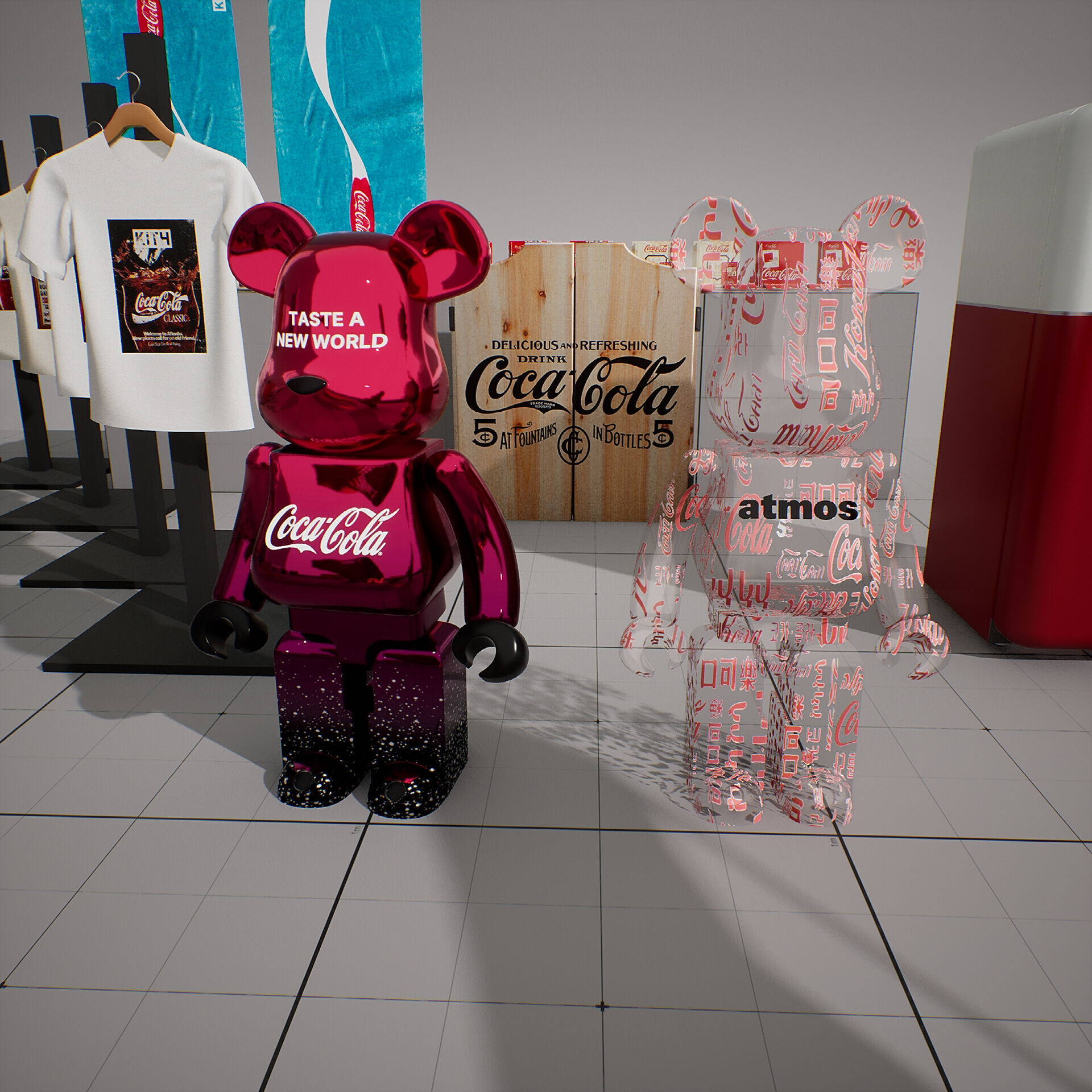 Coca-Cola Brand Merch - 40 Models 3D model_16