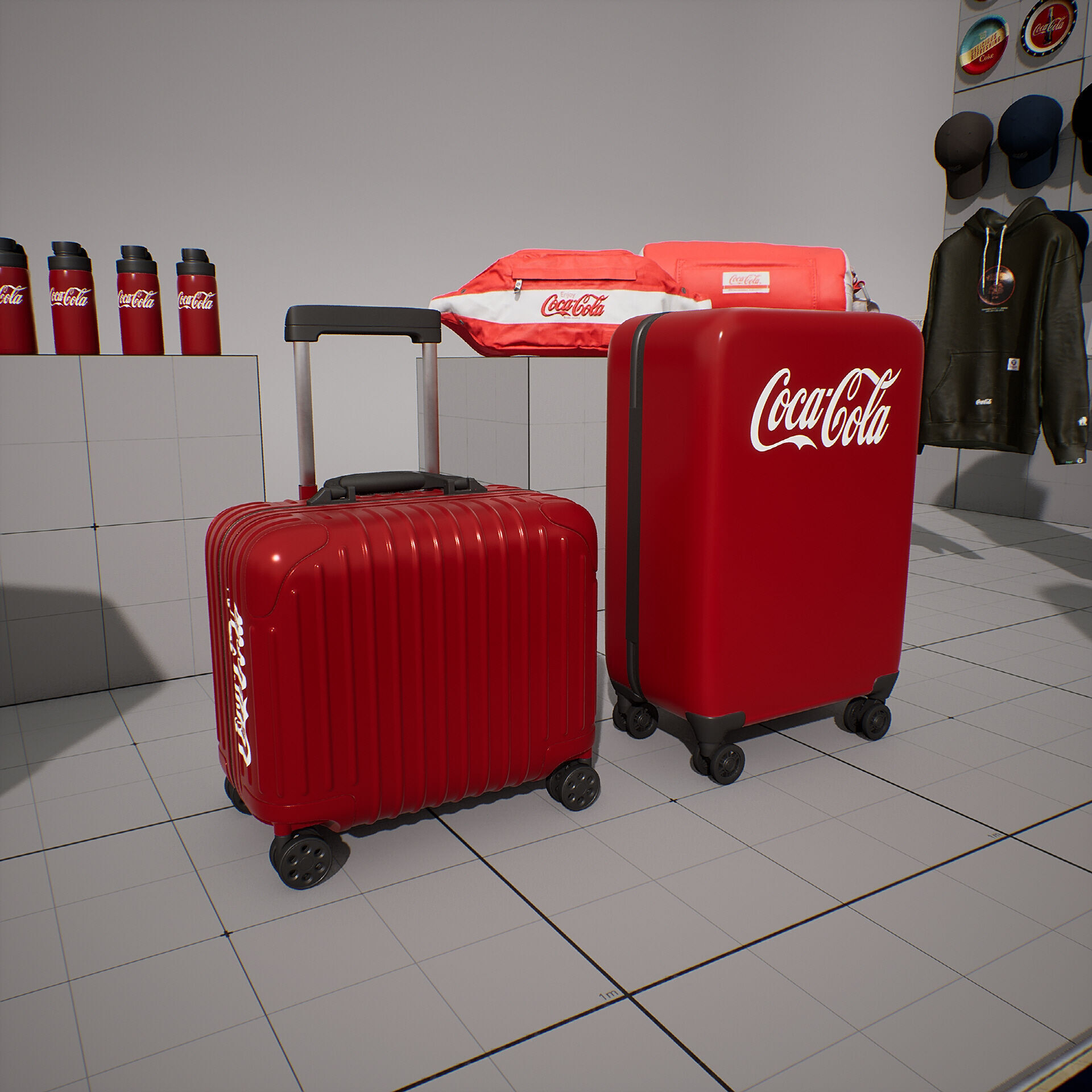 Coca-Cola Brand Merch - 40 Models 3D model_17
