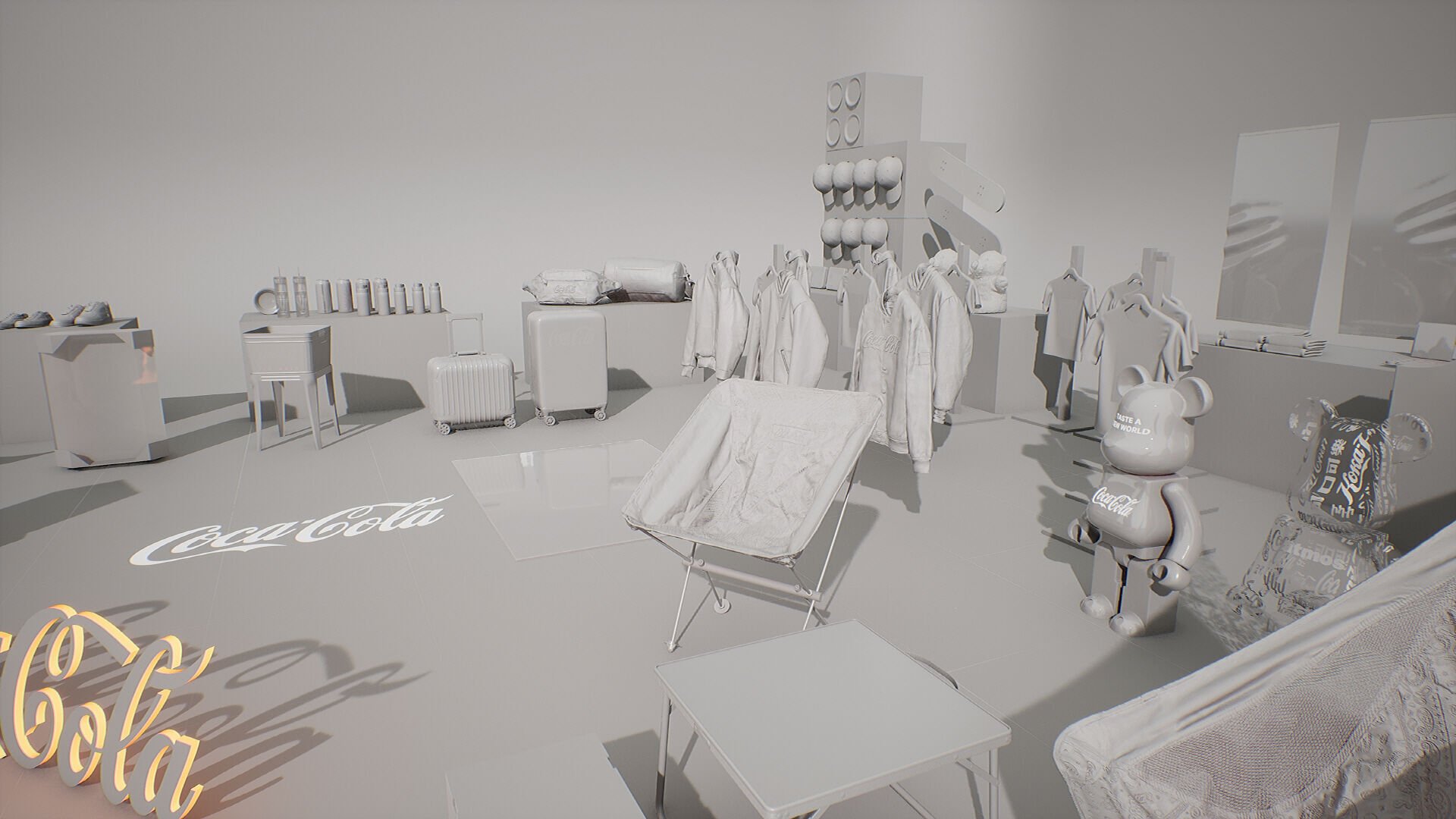 Coca-Cola Brand Merch - 40 Models 3D model_36