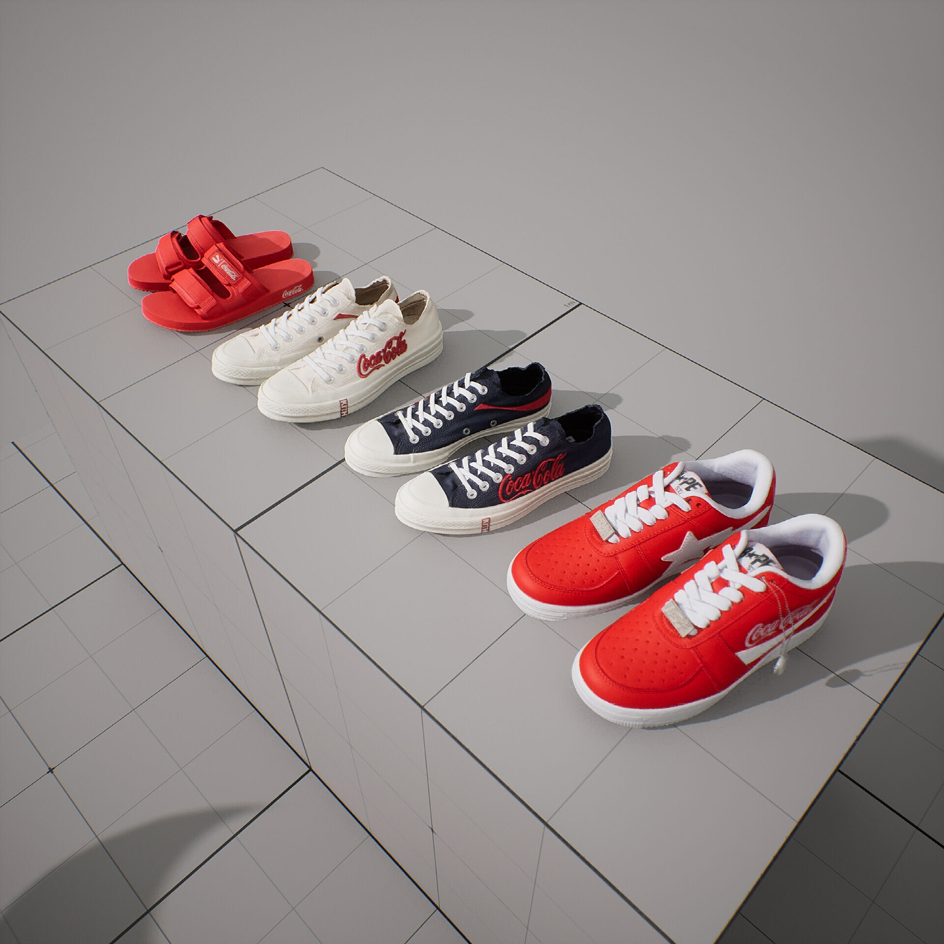 Coca-Cola Brand Merch - 40 Models 3D model_8