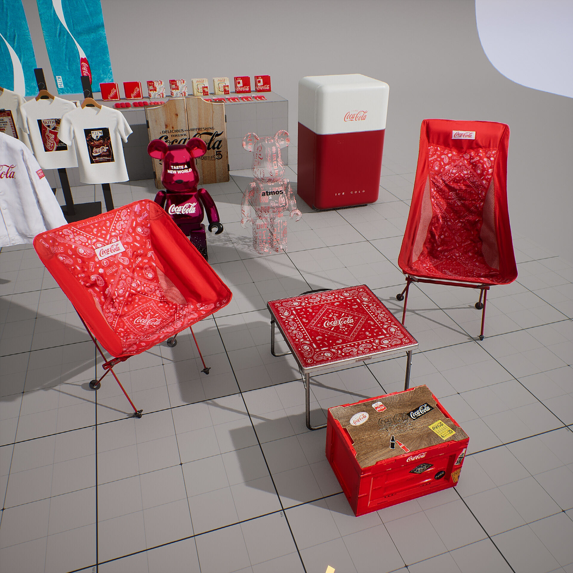 Coca-Cola Brand Merch - 40 Models 3D model_15