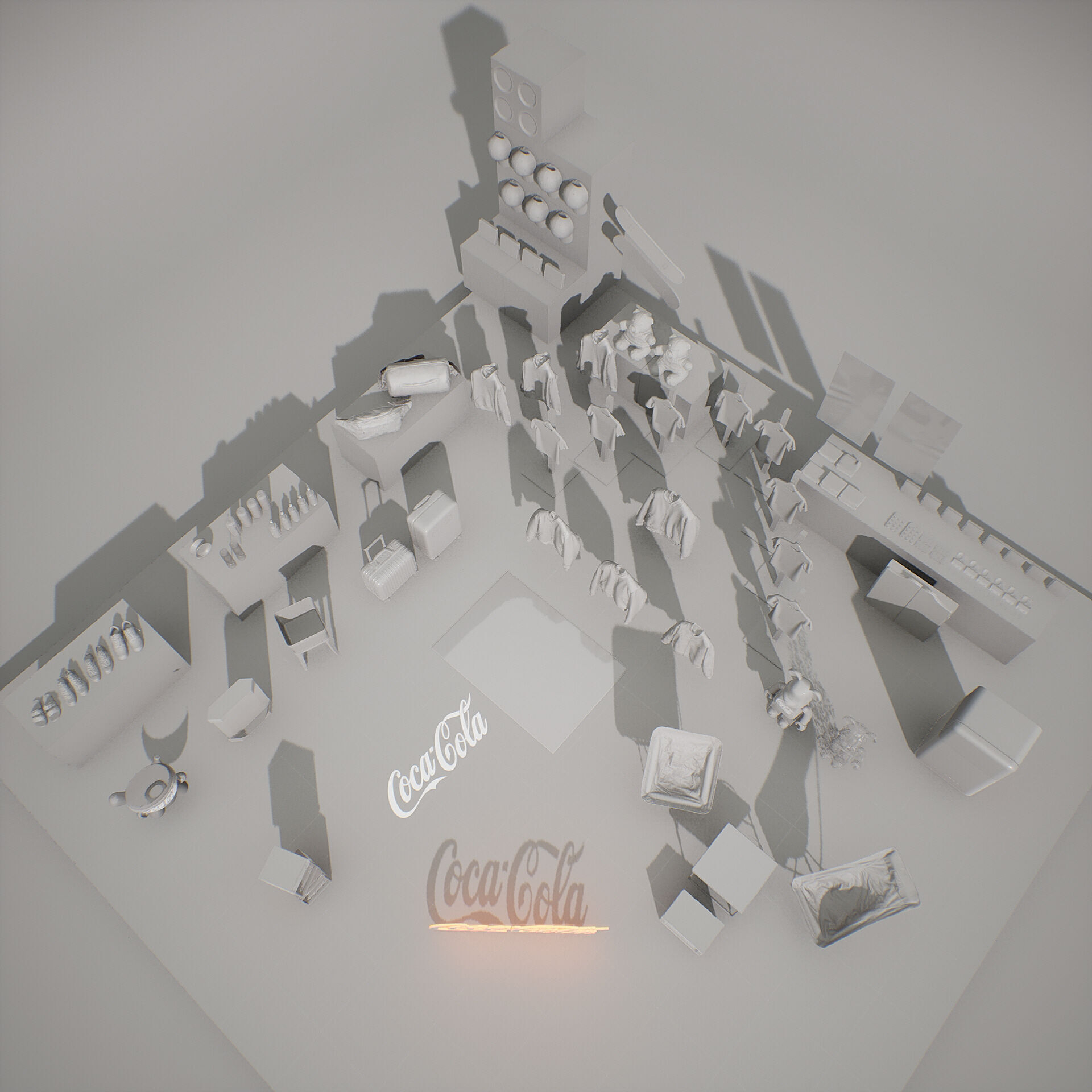 Coca-Cola Brand Merch - 40 Models 3D model_32