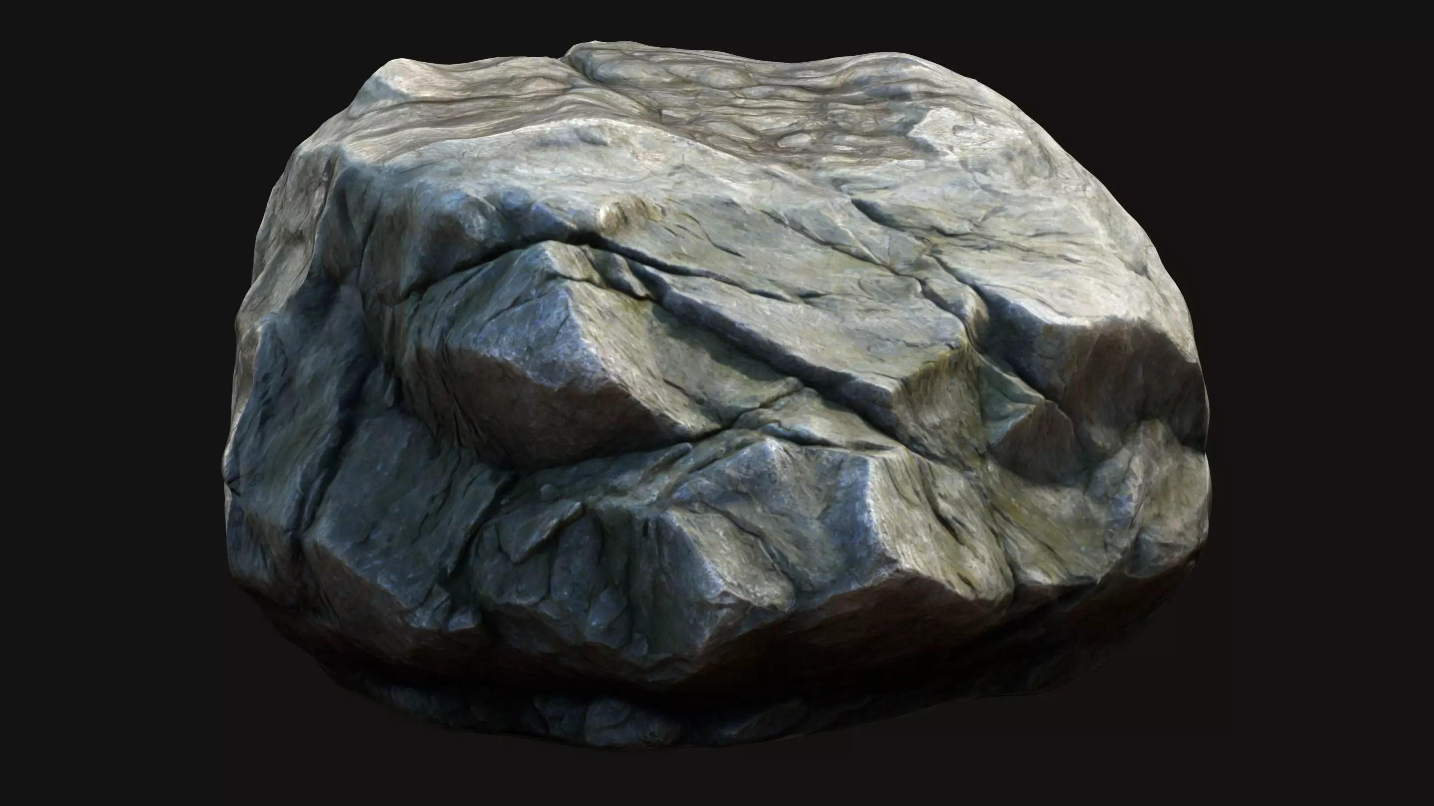 Rock Stone 9 Free low-poly 3D model