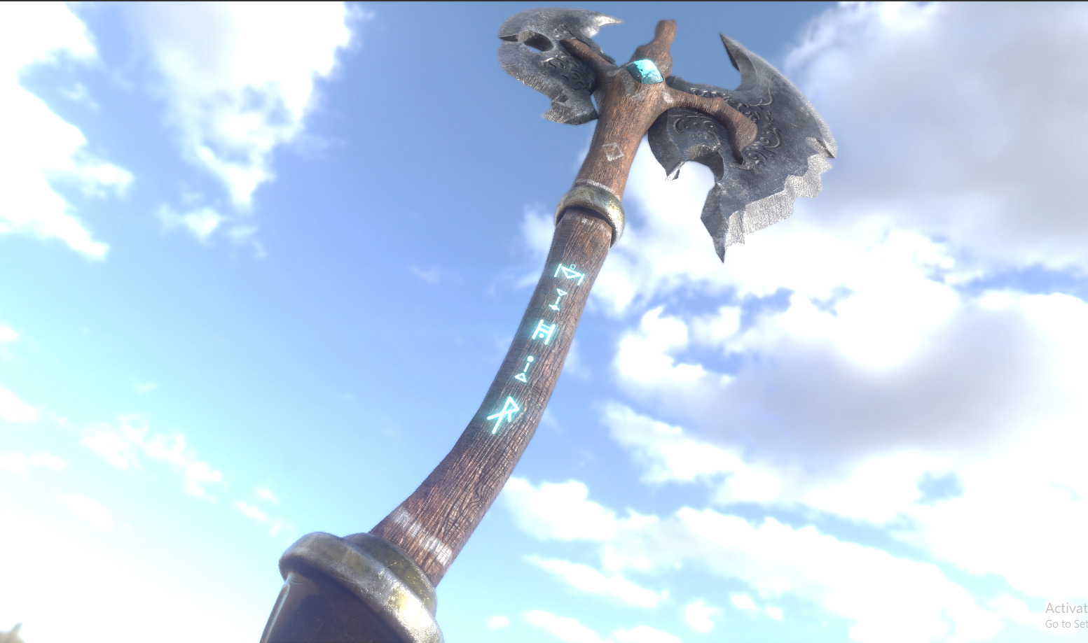 3D AXE MODEL 3D model_7