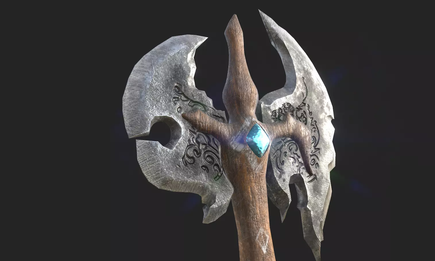 3D AXE MODEL 3D model_0