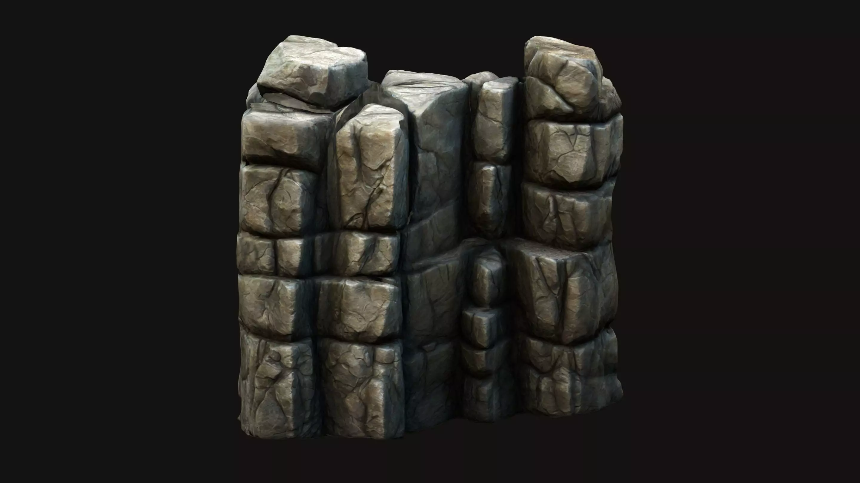Rock Stone 24 Free low-poly 3D model
