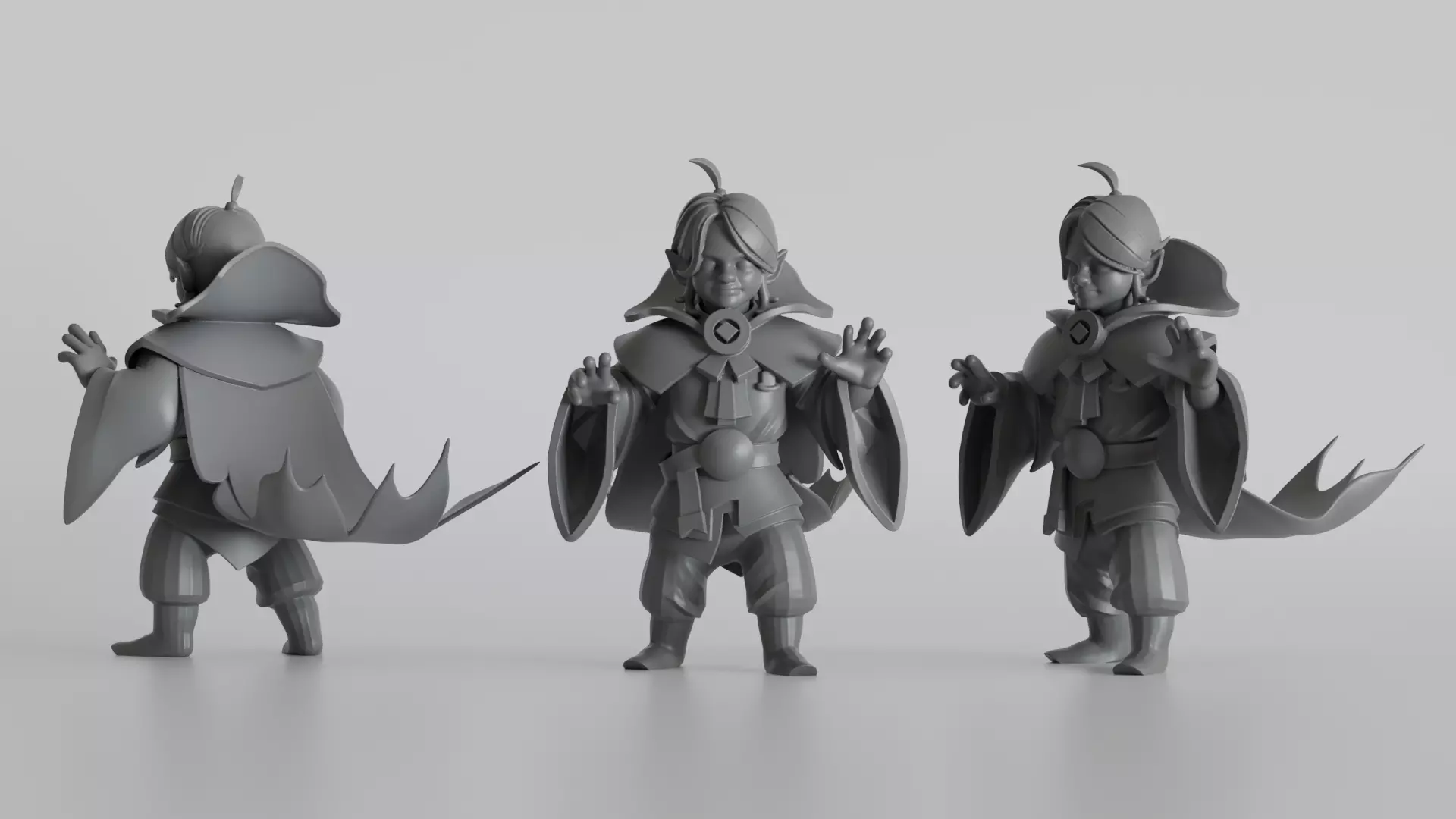 Invoker kid 3D print model_0