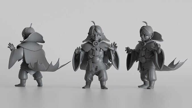 Invoker kid 3D print model