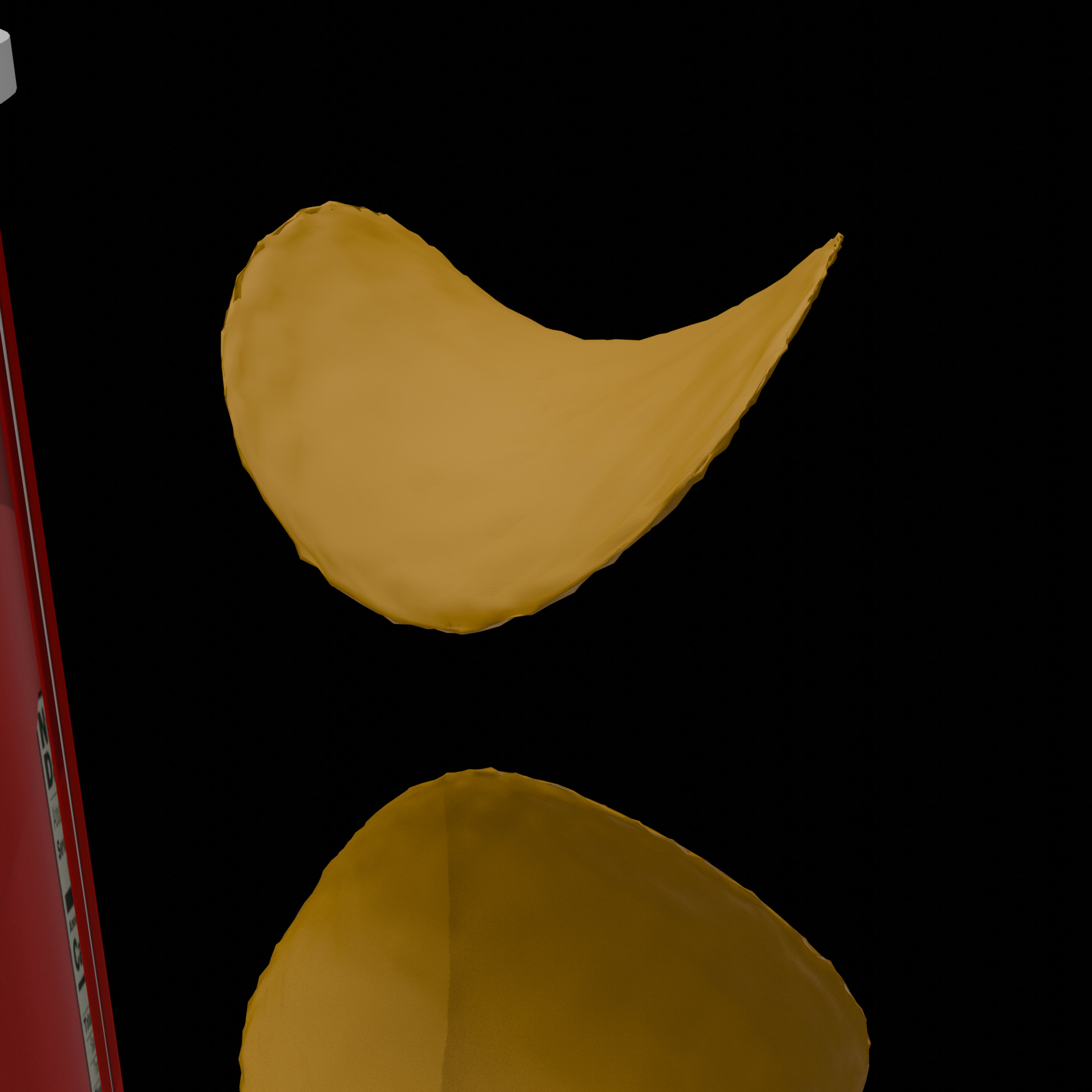 Original Pringles Chips 3D model_2