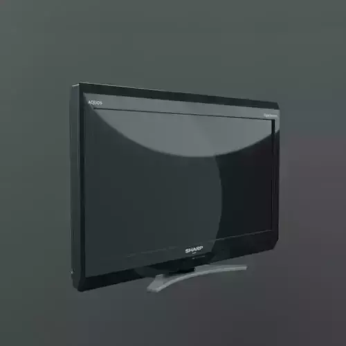 Television 1 3D model