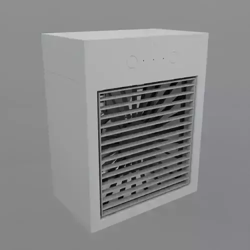 table fan 004 3D model table fan 004 3D model