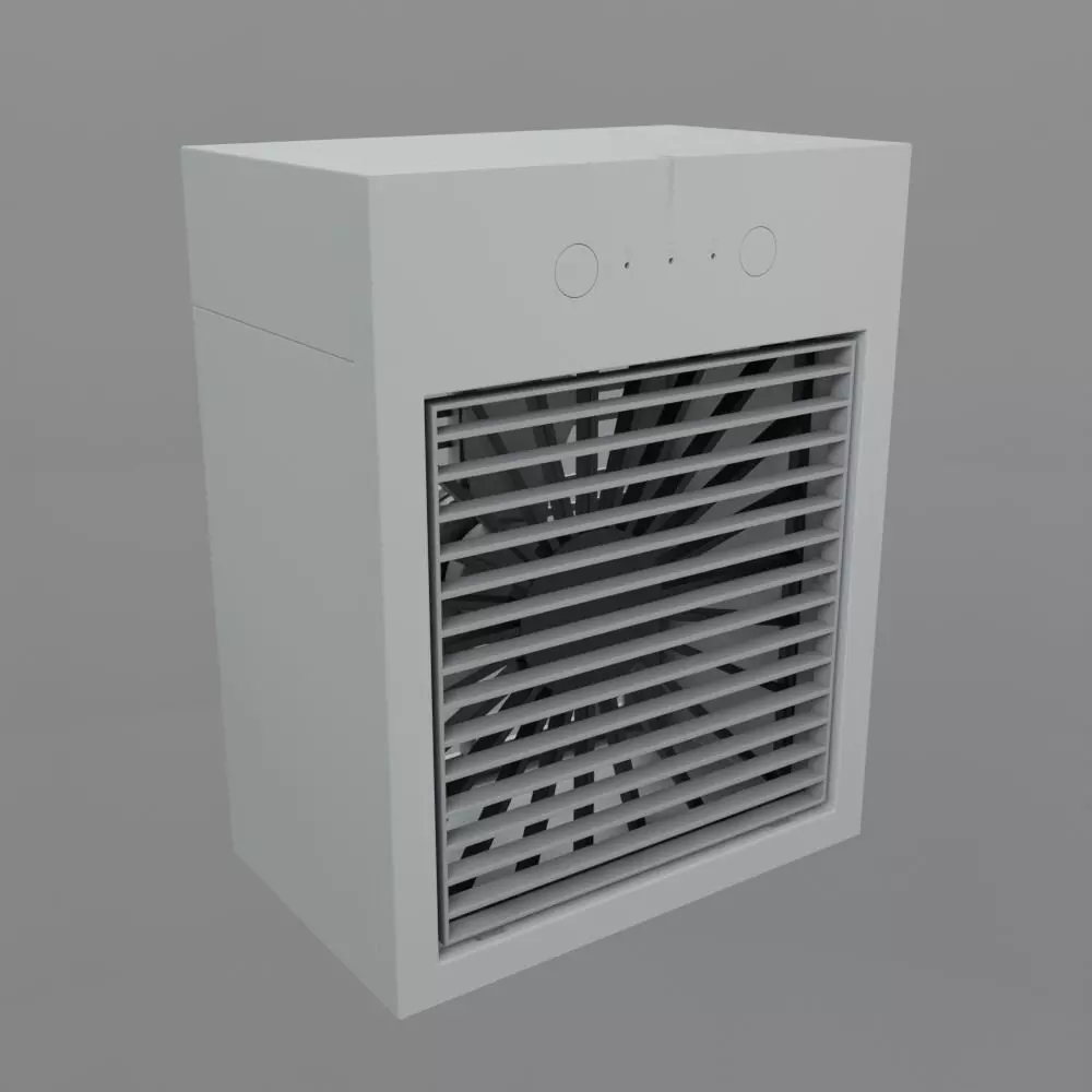 table fan 004 3D model_0